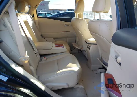 2011 Lexus Rx 350 from USA, damaged, VIN 2T2BK1BA4BC095455